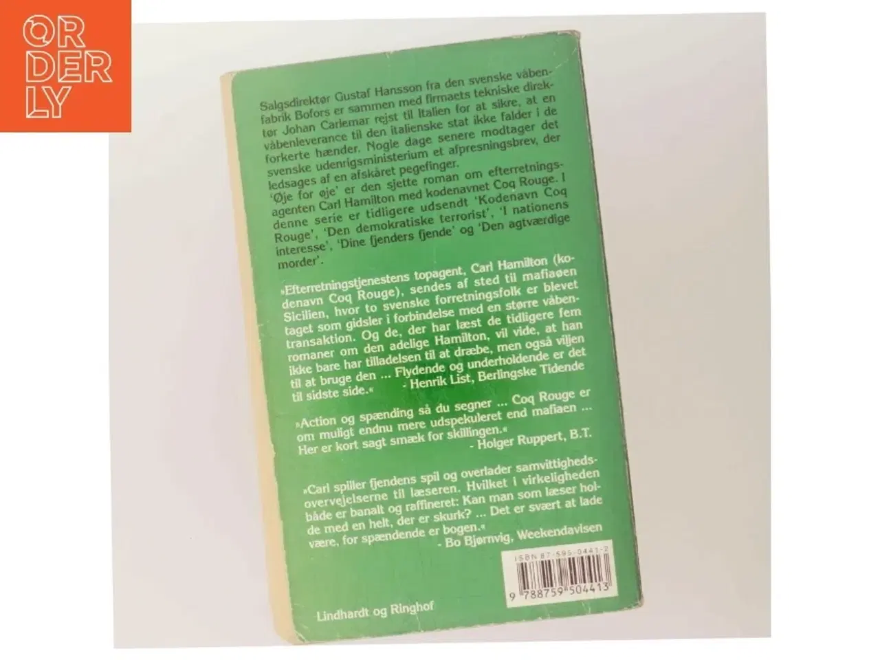 Billede 3 - Øje for øje af Jan Guillou (Bog)