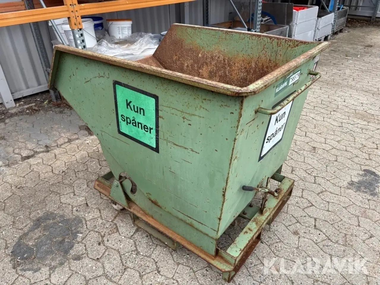 Billede 4 - Vippecontainer 500 liter