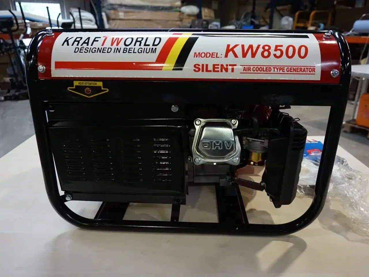 Billede 5 - KraftWorld KW8500 Benzin generator Silent