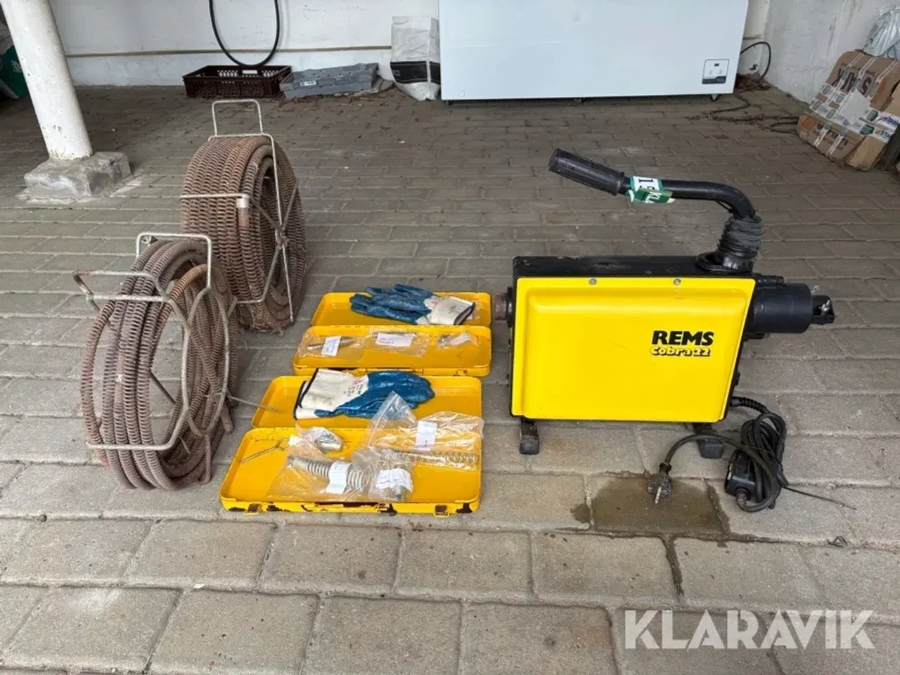 Billede 2 - Elektrisk rørrensemaskine Rems Cobra 22