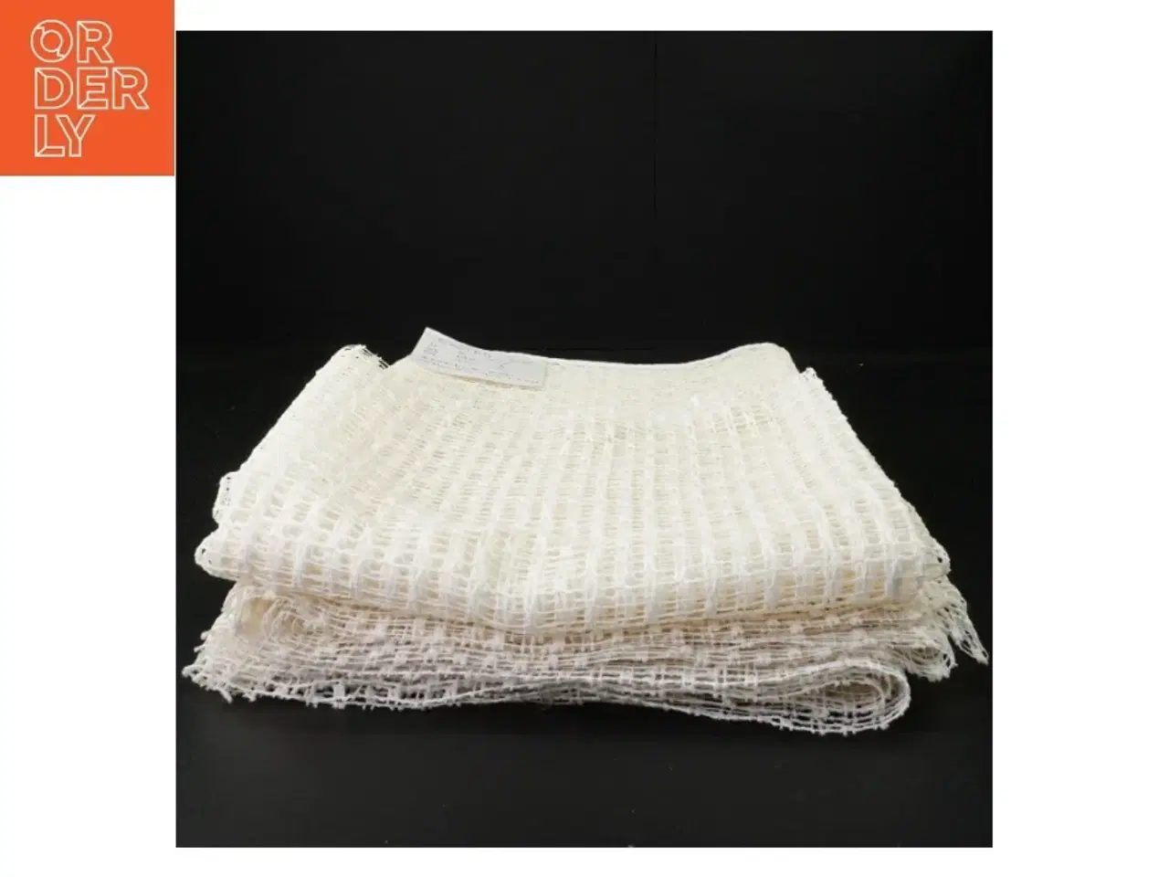 Billede 4 - Hvide undergariner (3 stk) (str. 61 x 198 og 2 stk 39 x 400 cm)