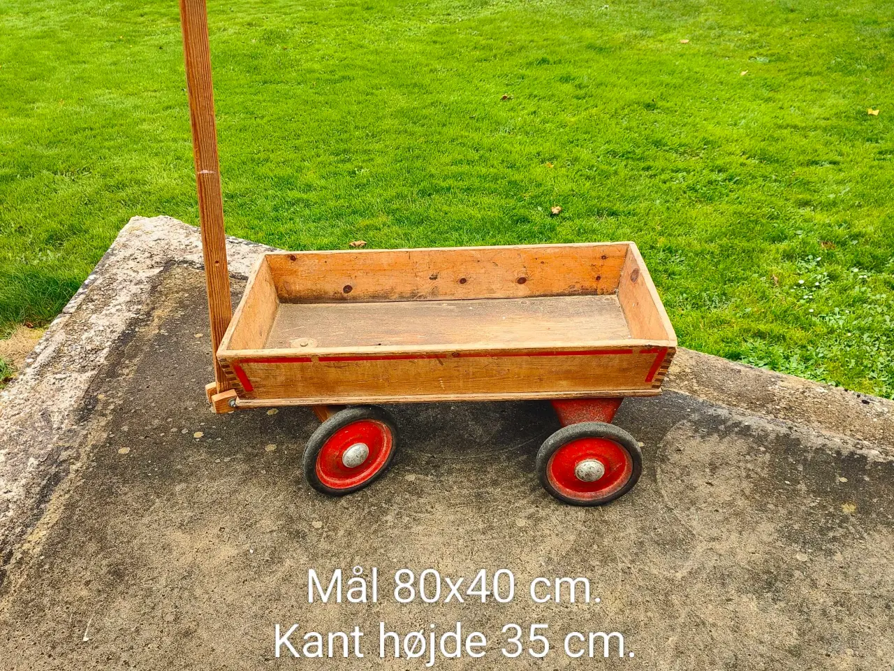 Billede 6 - Fin gammel trækvogn