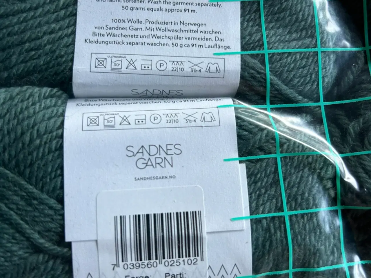 Billede 1 - Peer Gynt garn fra Sandnes 