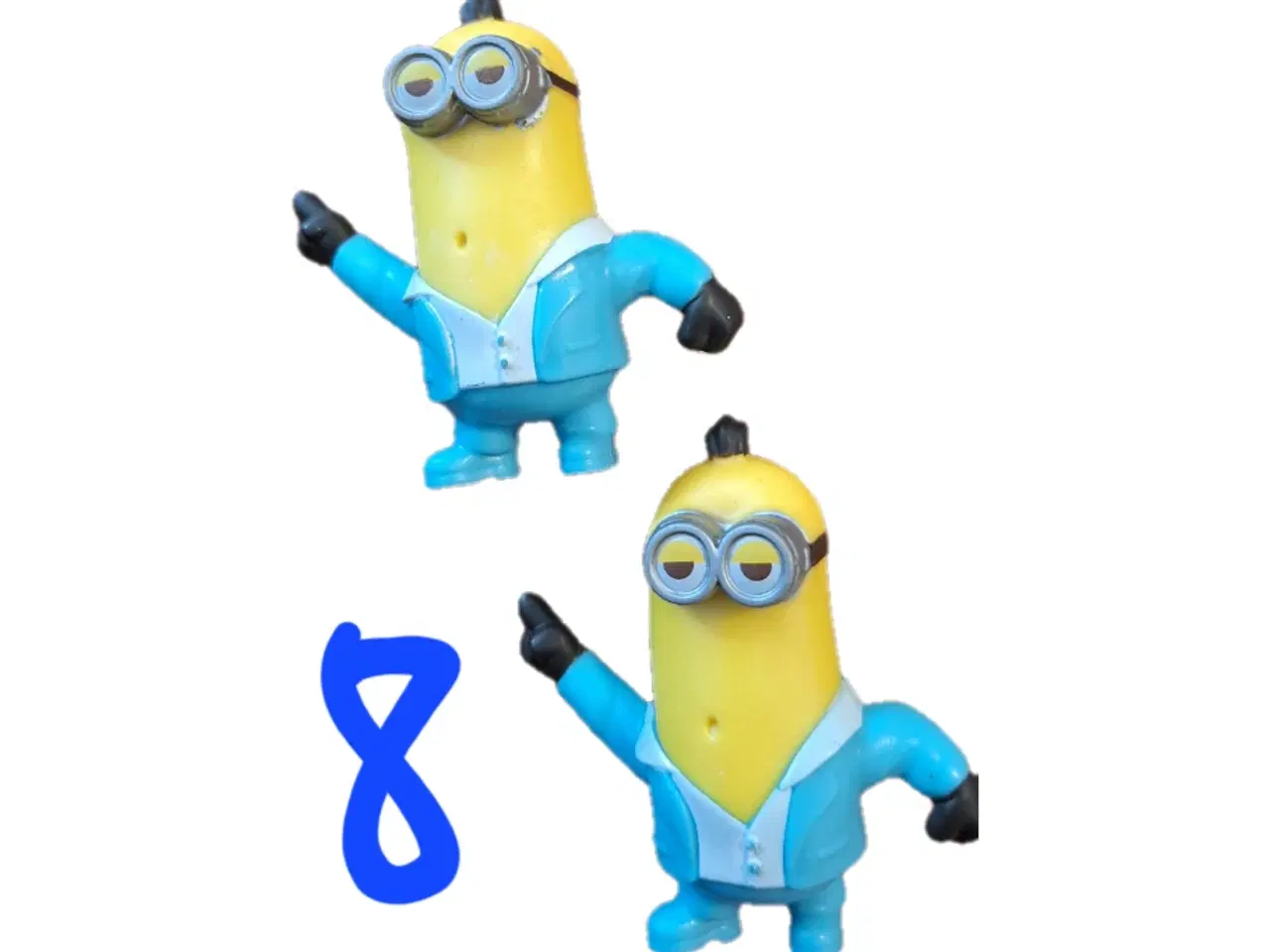 Billede 8 - Minions figurer 6-7cm høje