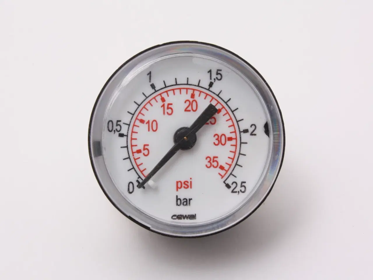 Billede 1 - 0-2,5 bar, ø40 mm manometer