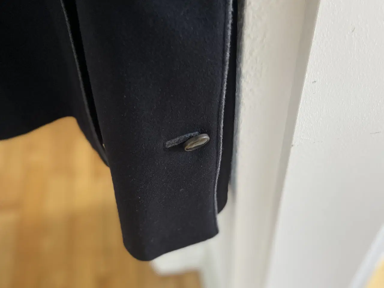 Billede 12 - Ny Steinbock uldfrakke med aftagelig pelskrave.