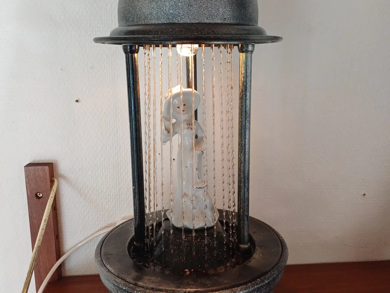 Billede 2 - Vintage olie regns bordlampe. 