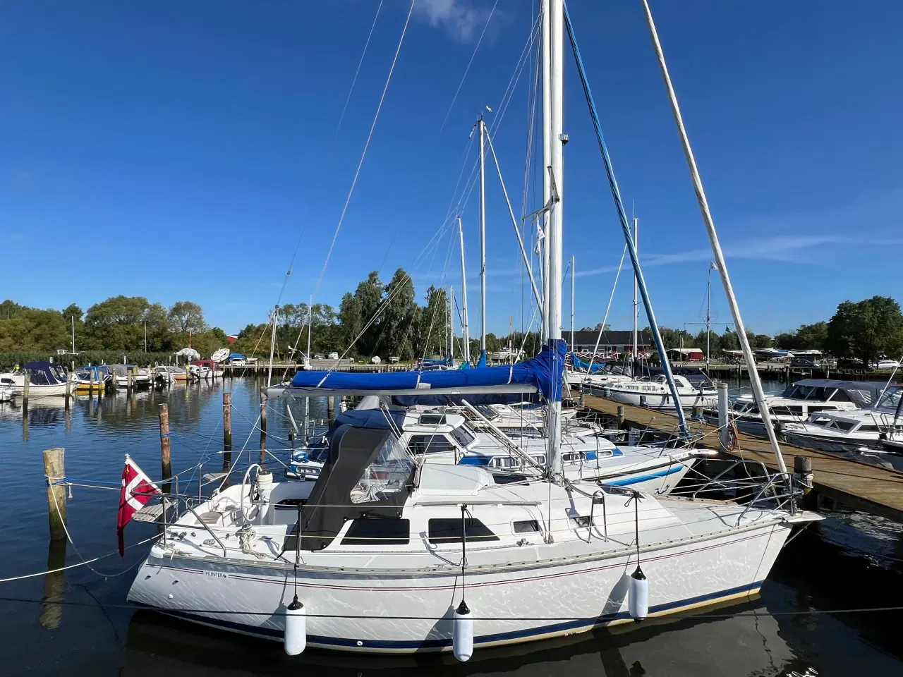 Billede 16 - HUNTER 28 - Tall Rig fra 1993