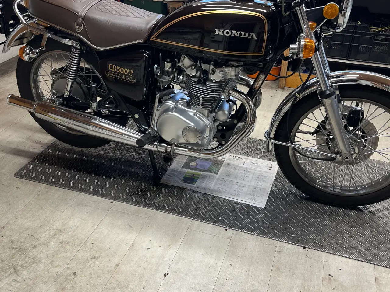 Billede 1 - Mc Honda cb500T sælges