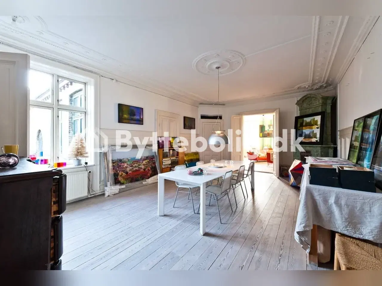 Billede 1 - Stor lejlighed på Nørrebro, 234 m², 6 værelser