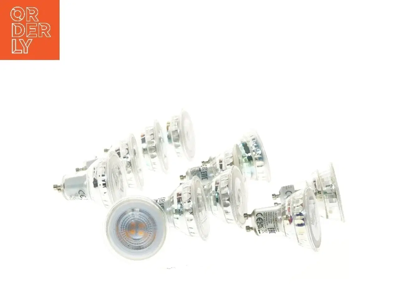 Billede 2 - Philips LED pærer GU10, 11 stk fra Philips (str. 11 stk 6 cm)