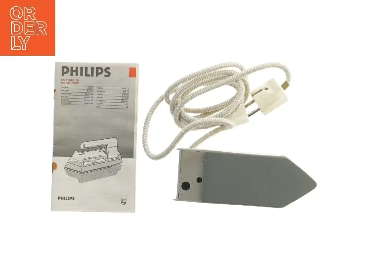 Billede 4 - Philips Stewardess rejsestrygejern fra Philips (str. 18 cm)