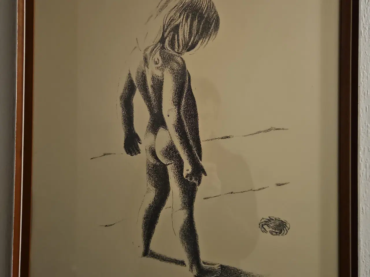 Billede 1 - Billed pige på strand