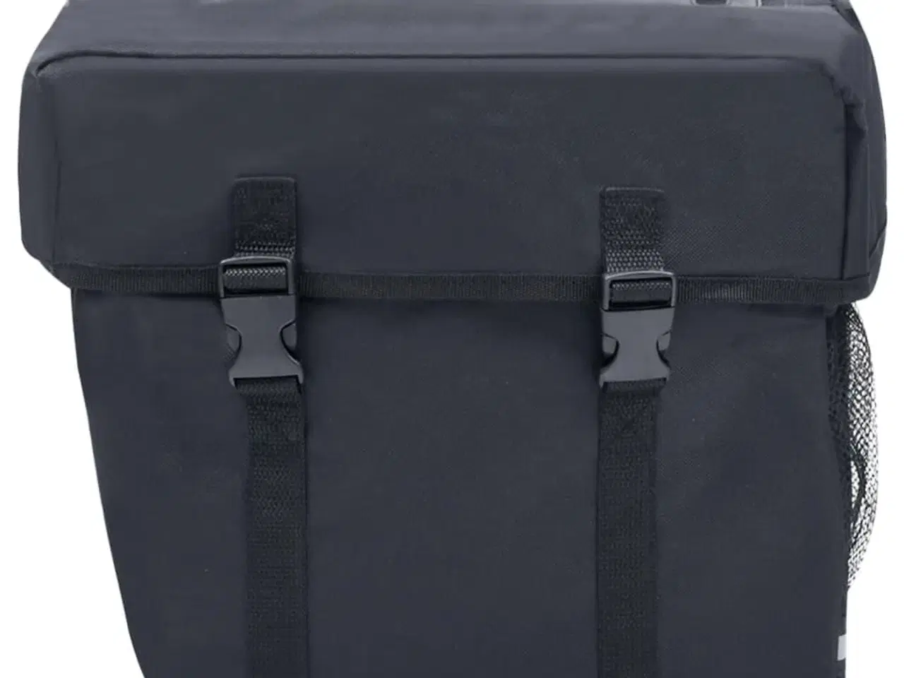 Billede 3 - Dobbelt cykeltaske til bagagebærer vandtæt 35 l sort