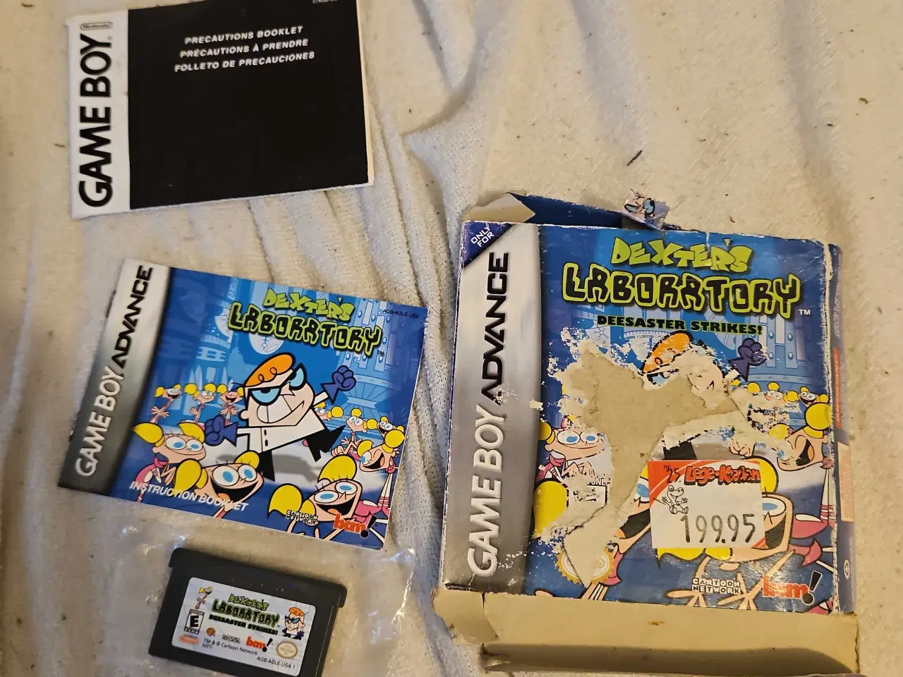 Billede 1 - Gameboy spil dexters laboratory
