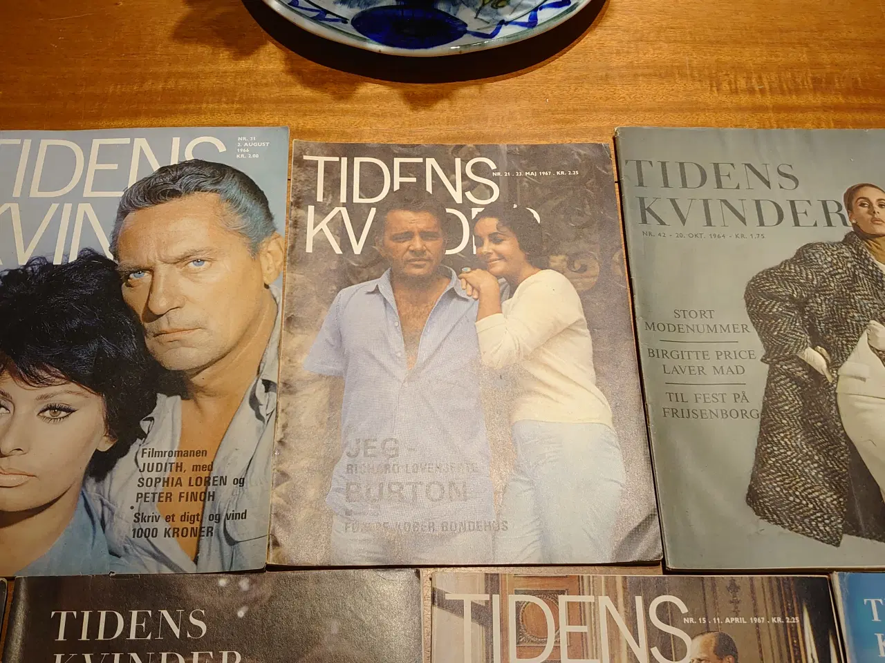 Billede 2 - 7 stk Tidens Kvinder fra 1962-1967.