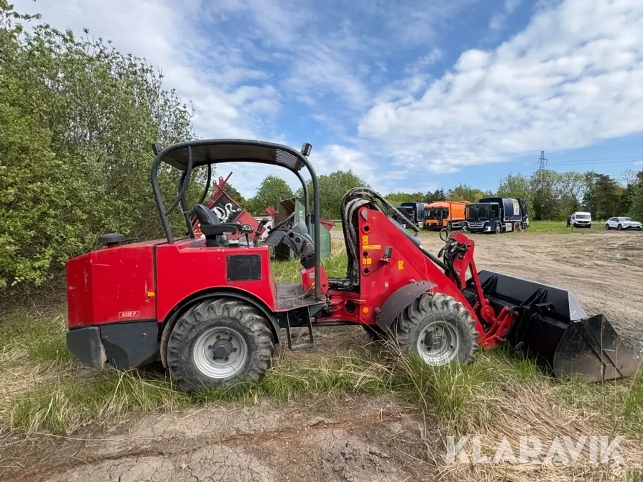 Billede 6 - Minilæsser Thaler 6122 P med grebklo og gafler