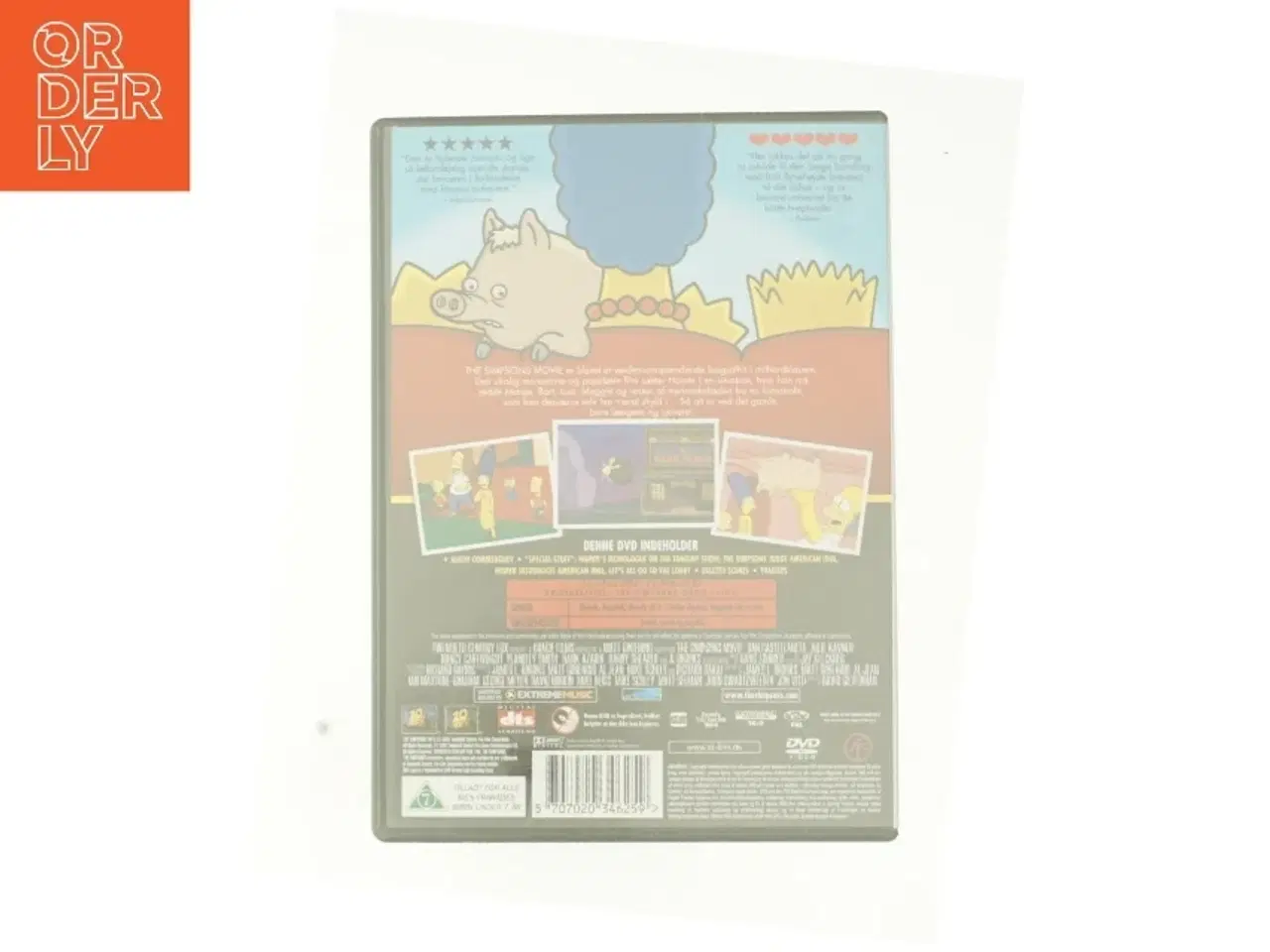 Billede 3 - The Simpsons Movie fra DVD