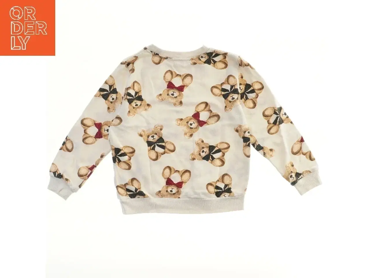 Billede 2 - Sweatshirt med bamseprint fra H&M (str. 122)