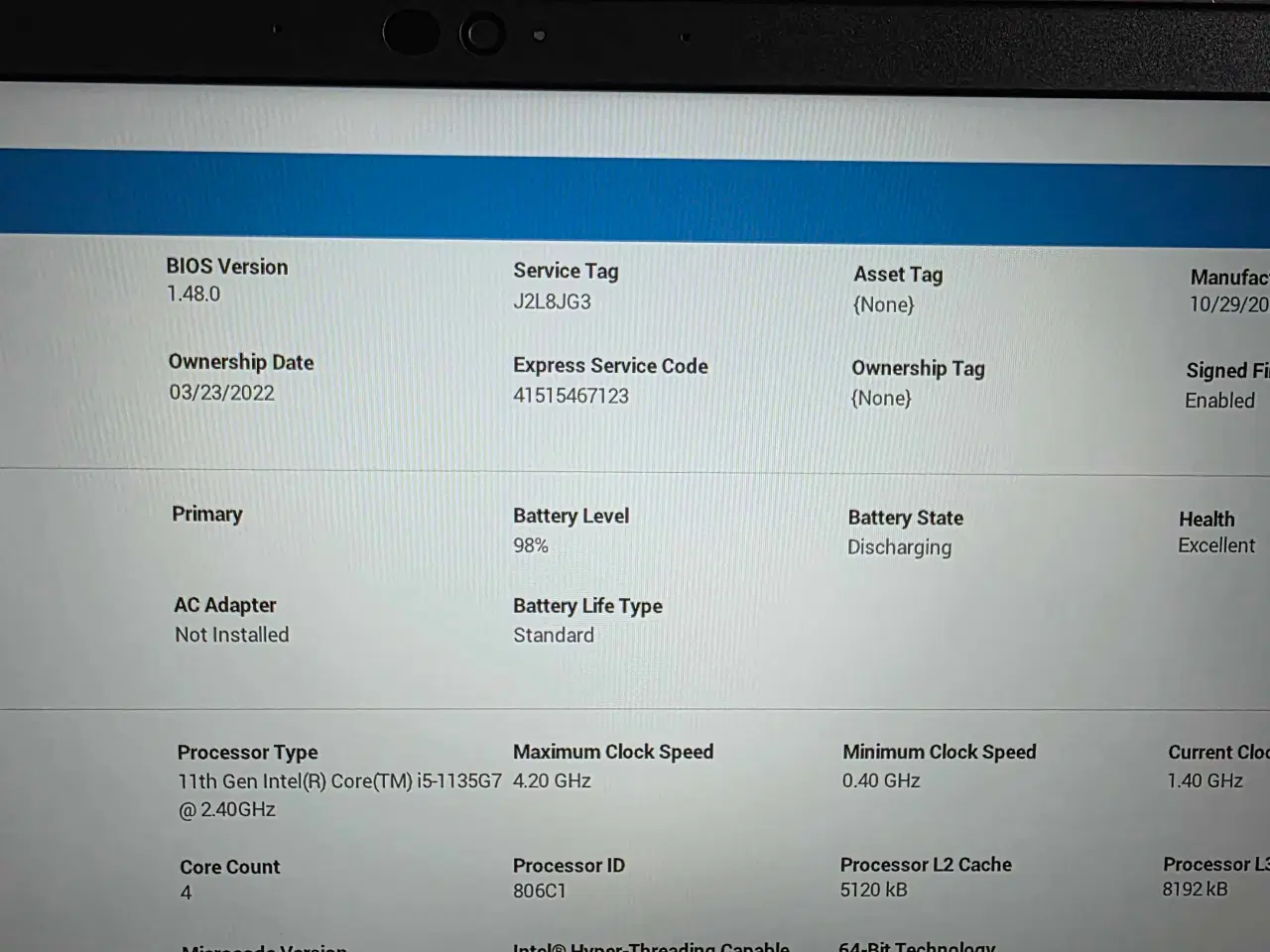 Billede 7 - Lækker Dell Latitude 5520. i5 11. Gen - 16GB Ram