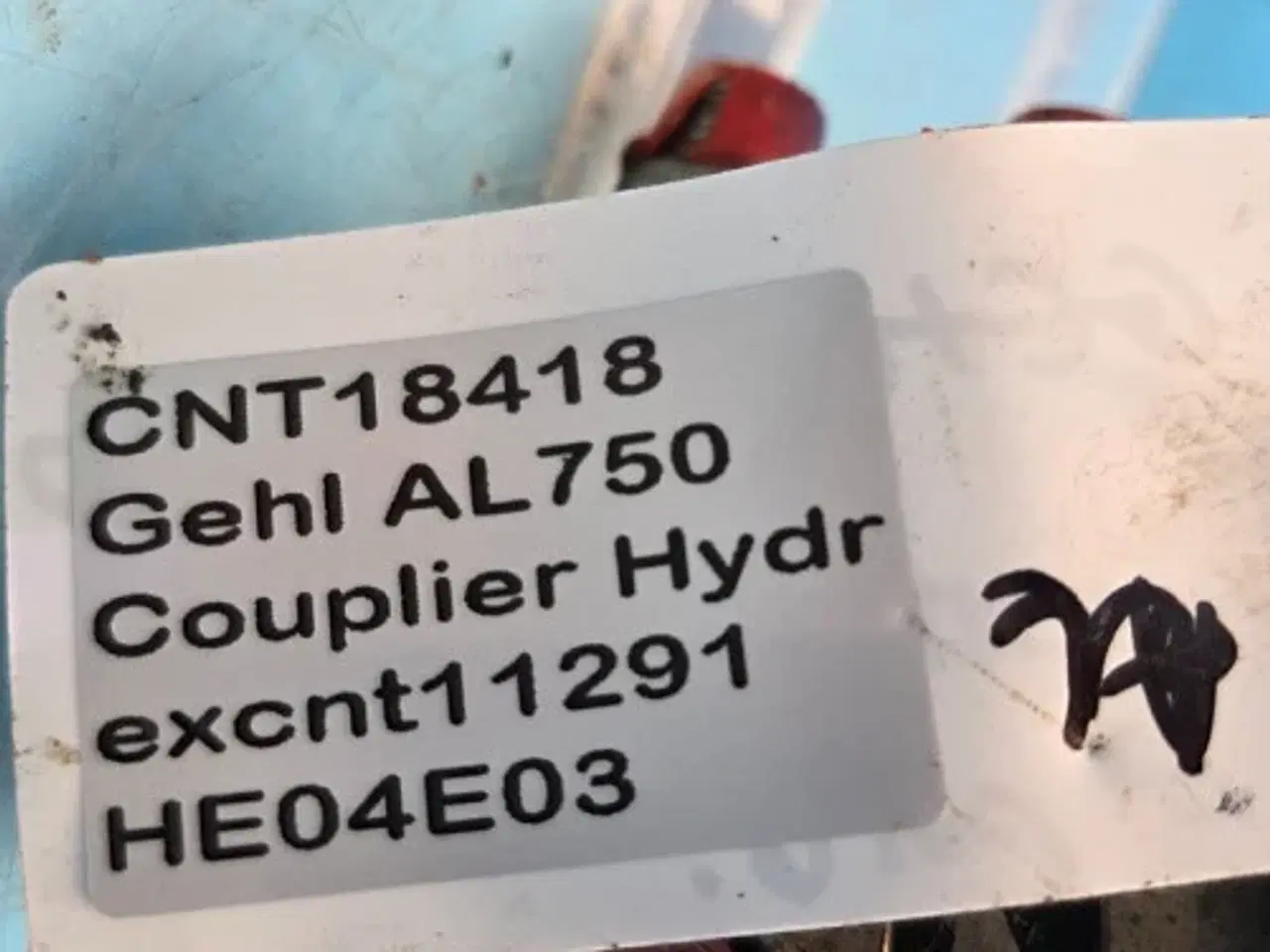 Billede 13 - Gehl AL750 Couplie Hydraulik 