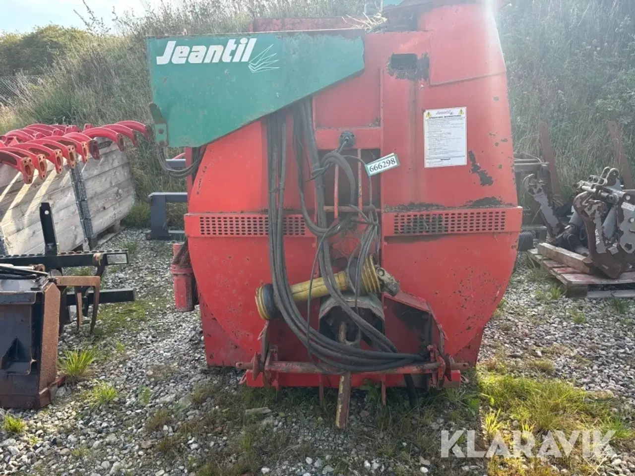Billede 11 - Halmblæser/Strømaskin Jeantil Paileuse P2800GTF
