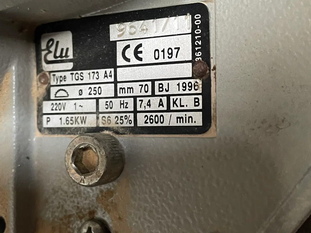 Billede 5 - Elu sav Tgs174