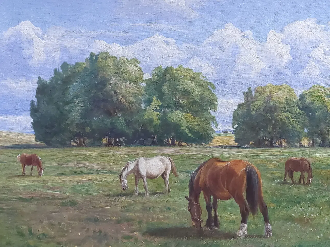 Billede 2 - NIELS CHRISTIASEN - ( 1873 - 1960 ) - oliemaleri