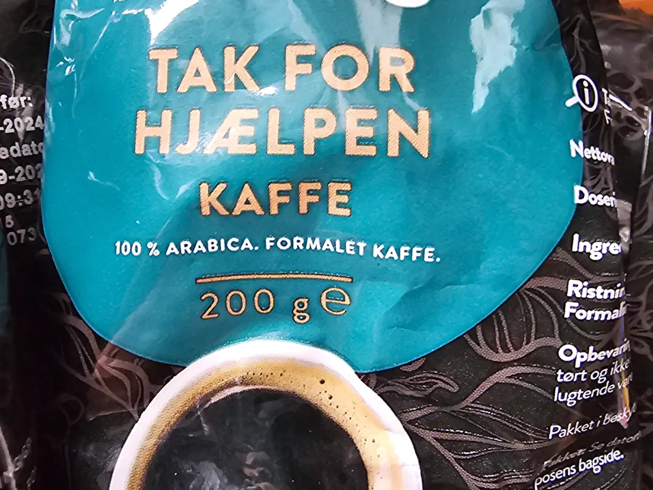 Billede 2 - Kaffe 100% Arabia fra Føtex/Bilka malet