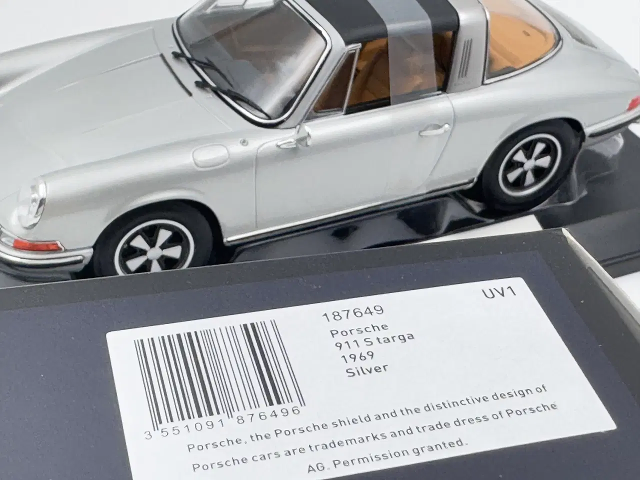 Billede 7 - 1969 Porsche 911 S Targa 1:18  