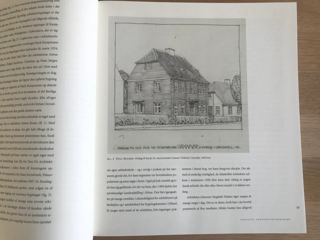 Billede 2 - TEGNING - Danske arkitekters tegninger fra det 20.