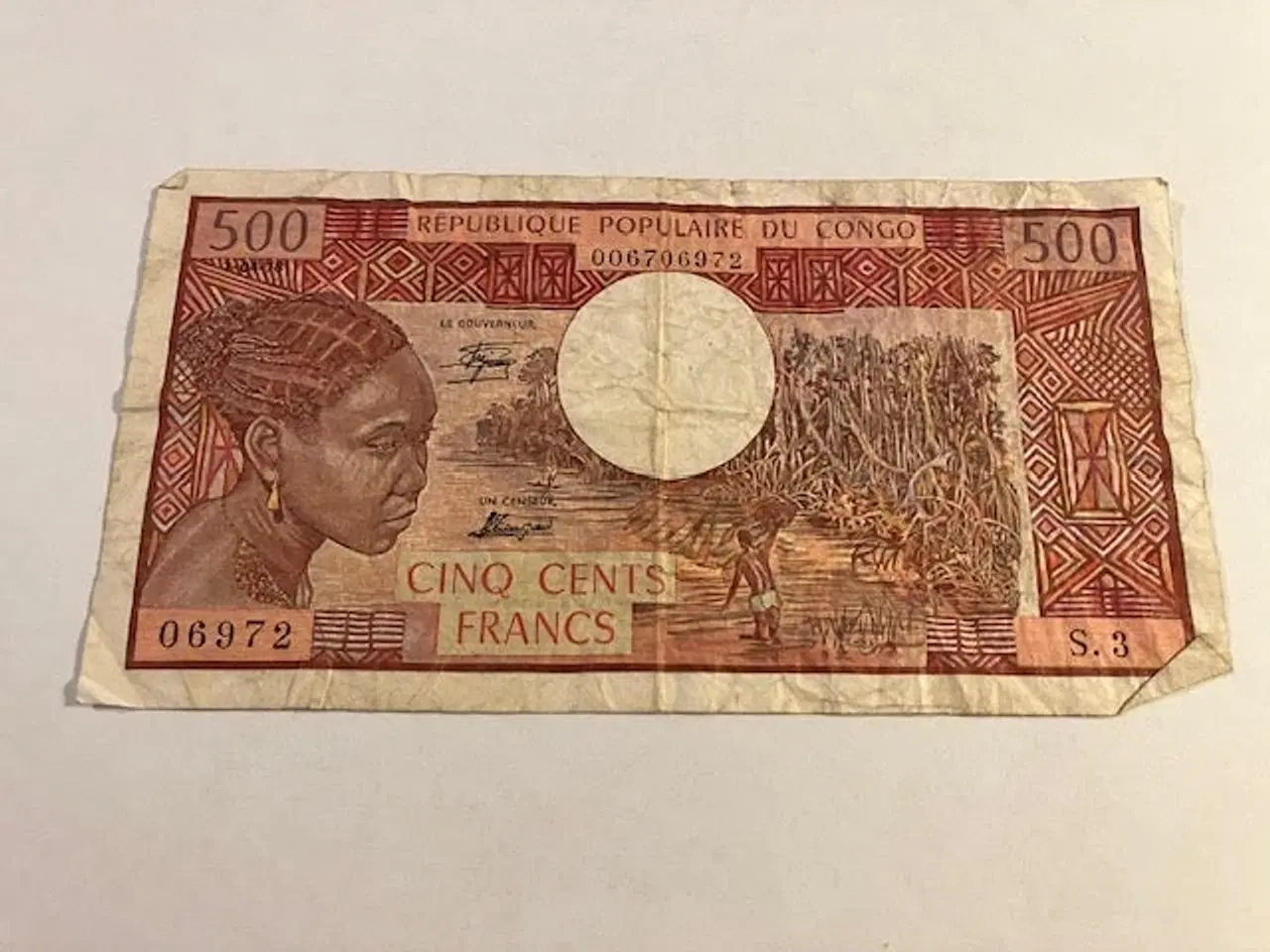 Billede 1 - 500 Francs Congo
