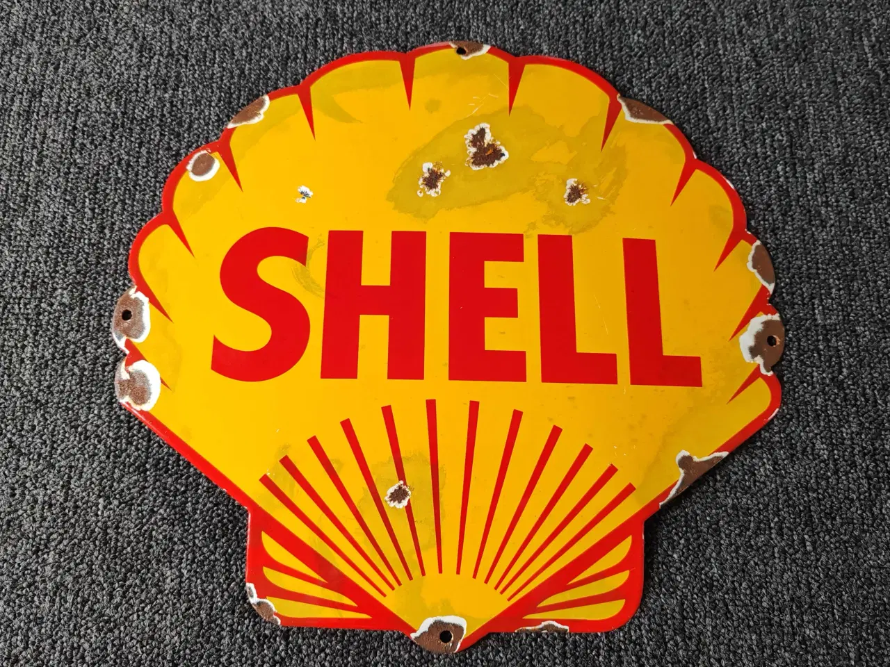 Billede 1 - Shell skilt 