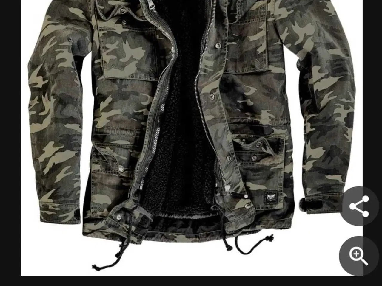 Billede 1 - Camouflage sommer/vinter jakke. str L