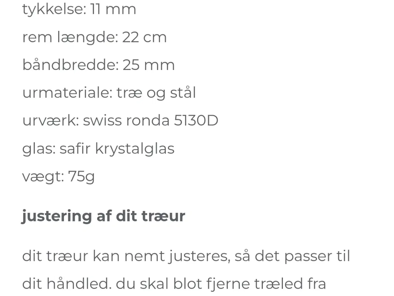Billede 10 - WOOD ME REGATTA UR