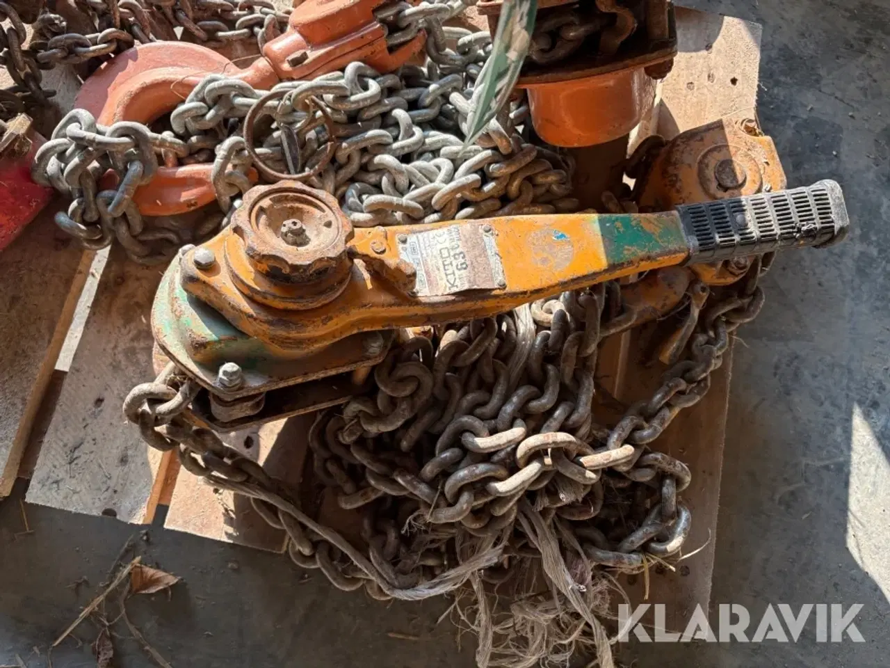 Billede 10 - Skraldetaljer 3 styk. Powertex, Kito & Ukendt 1,5t, 6t & 6,3t