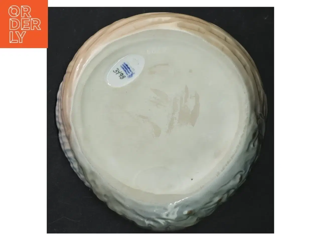 Billede 4 - Keramikfad med hummermotiv fra Royal Copenhagen (str. Ø. 18 cm)