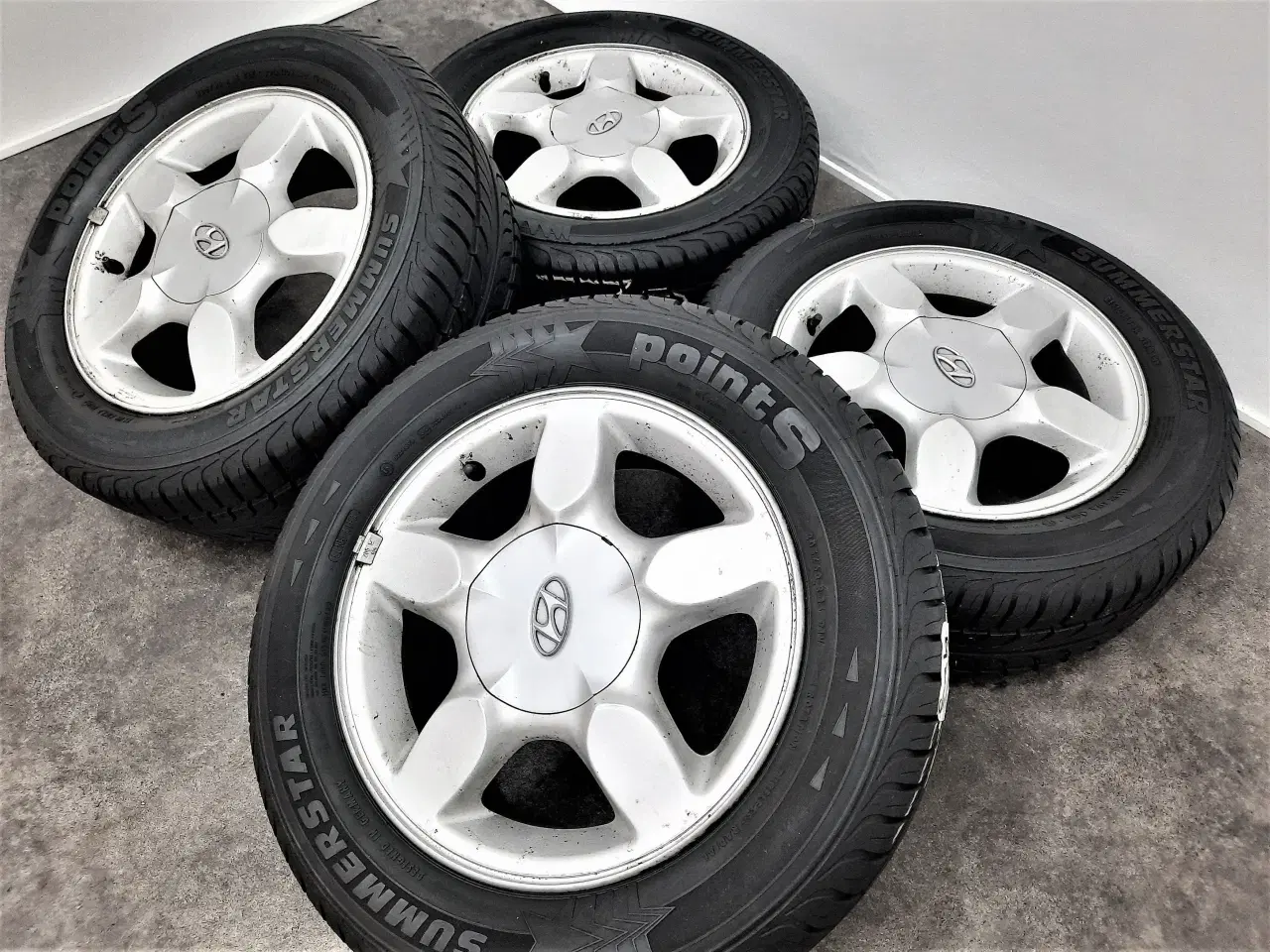 Billede 2 - 4x114,3 15" ET46 Hyundai sommersæt