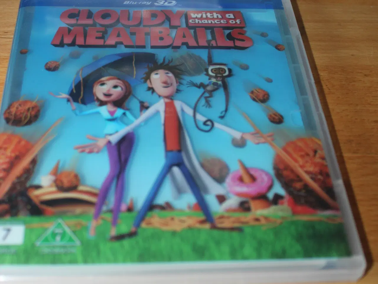 Billede 1 - Cloudy with a chance of Meatballs 3D, Blu-ray