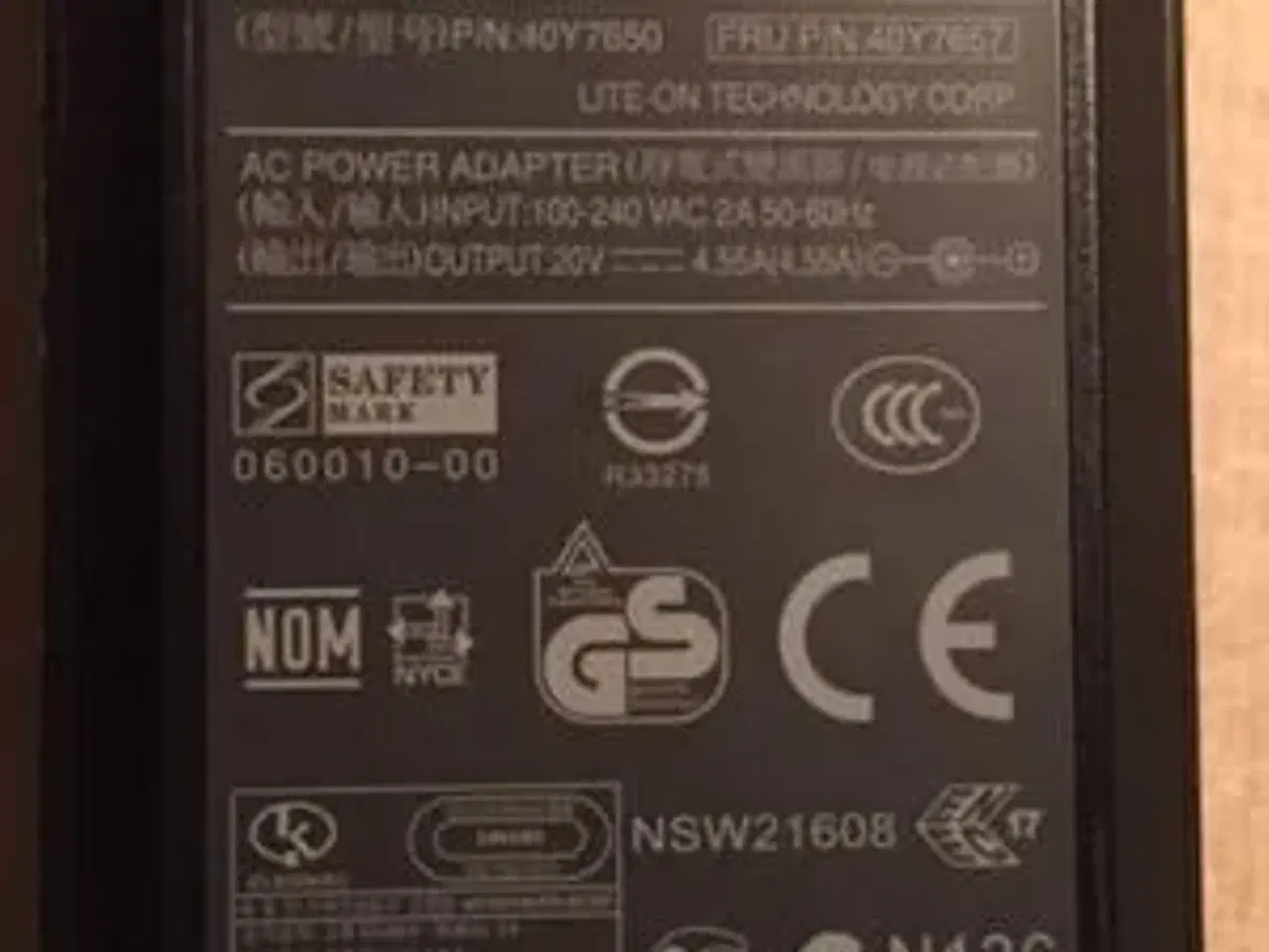 Billede 3 - Lenovo AC/DC Combo Adapter