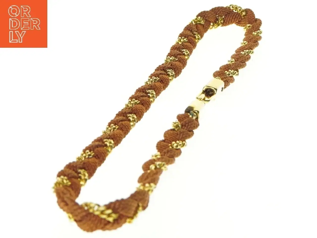 Billede 2 - Flettet bælte (str. Længde, 80 cm. b 1 cm)