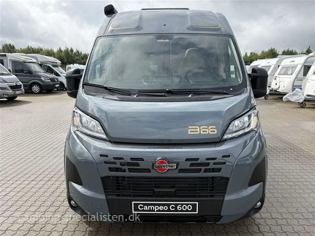 Billede 2 - 2026 - Bürstner B66 C 600 m. automatgear   NYHED! Bürstner B66 C 600 2026 - kampagnemodel med automatgear - Kan ses nu hos Camping-Specialisten.dk