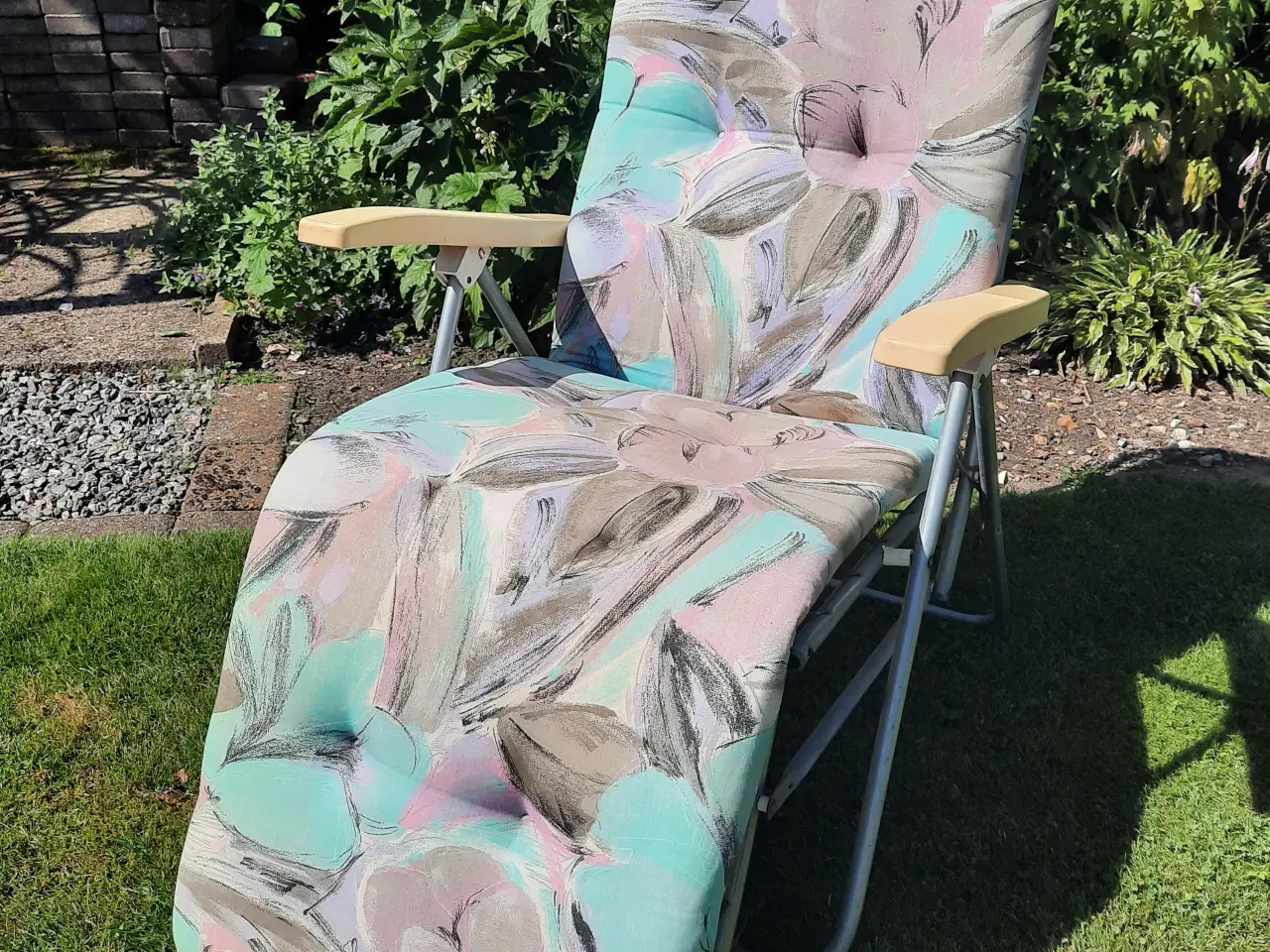 Billede 1 - Havestol med hynde