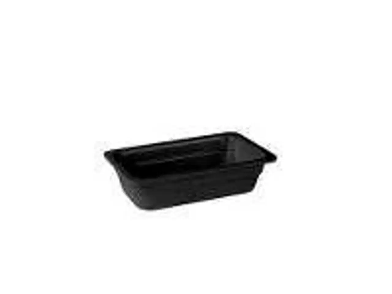 Billede 1 - 7 stk. Serveringsfad 1/4 GN 265 x 162 x 65 mm Melamin sort