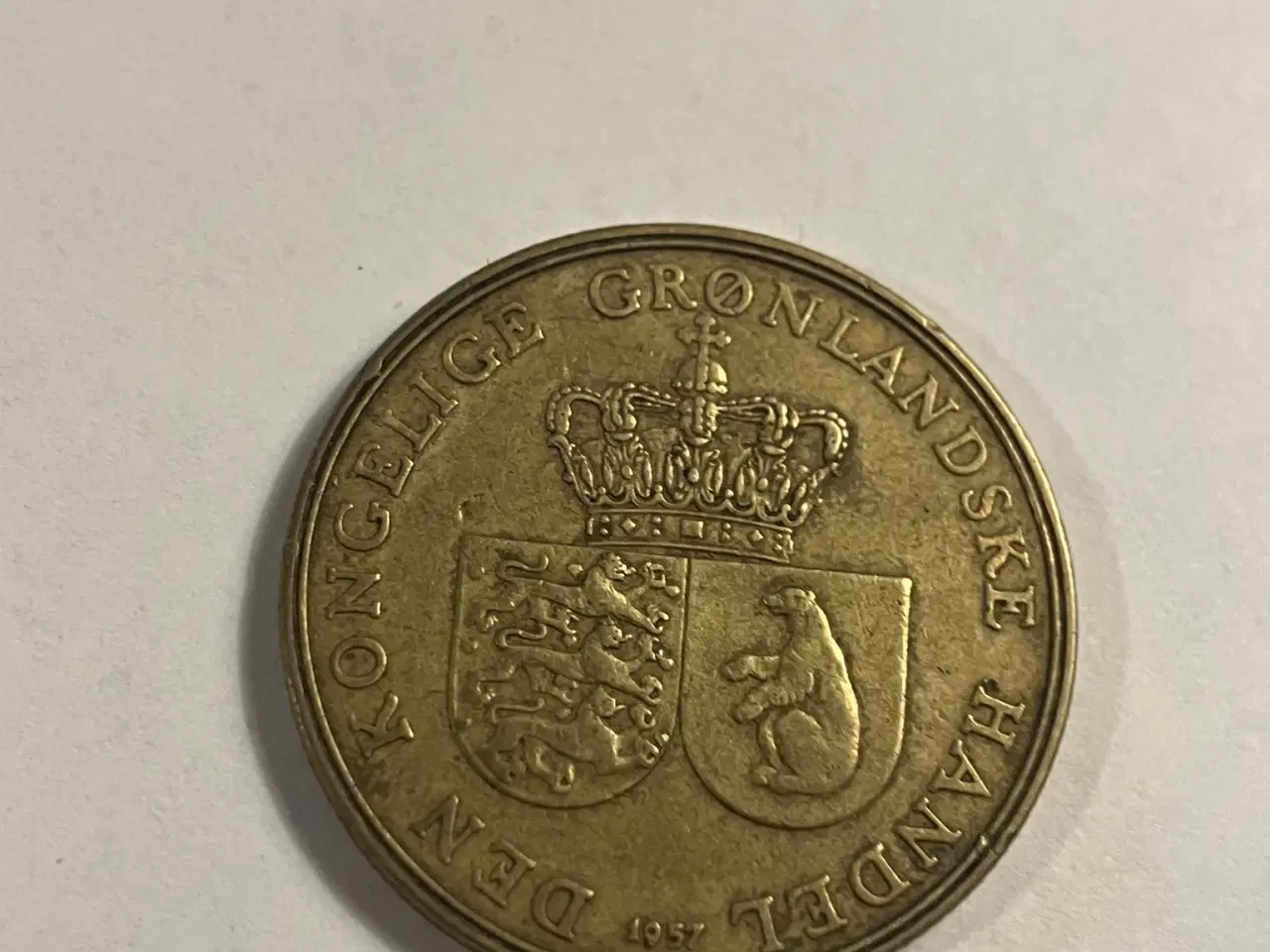 Billede 2 - 1 Krone Grønland 1957