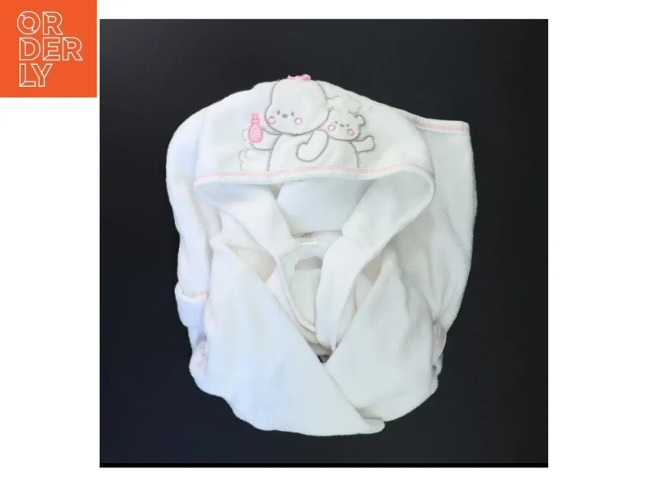 Billede 2 - Badekåbe med hætte og baby vaske handske fra Aziz Bebe (str. Badekåbe. 68. og tæppe. 90 x 90 cm)