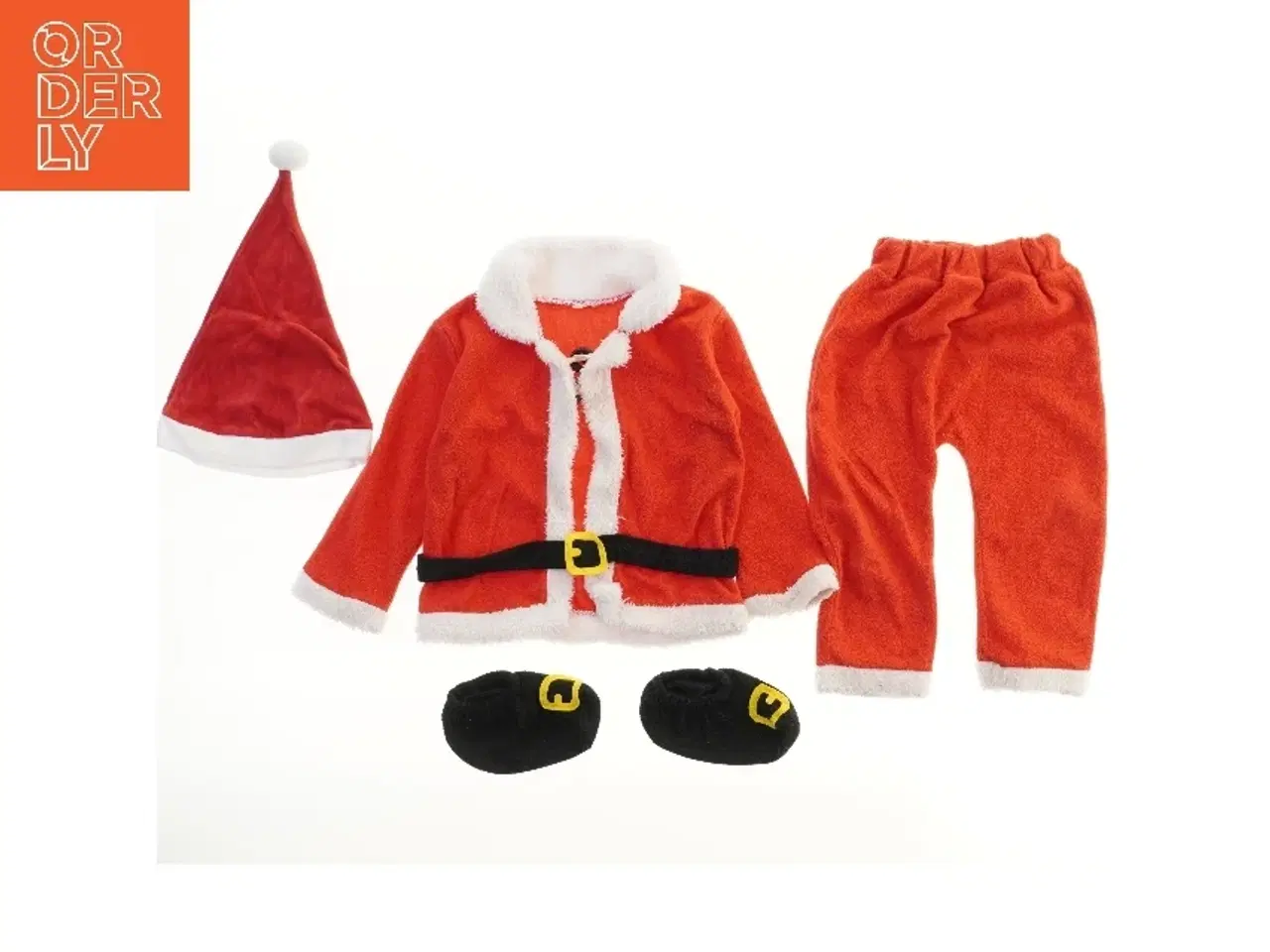 Billede 1 - Julemandskostume til baby (str. 38x44 cm)