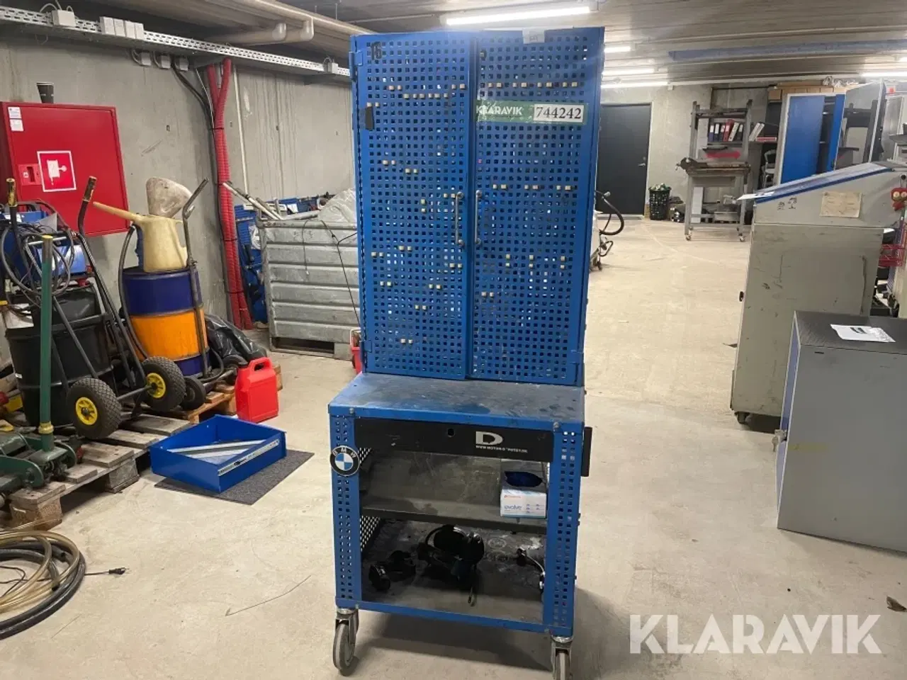 Billede 1 - Værktøjsskab på hjul