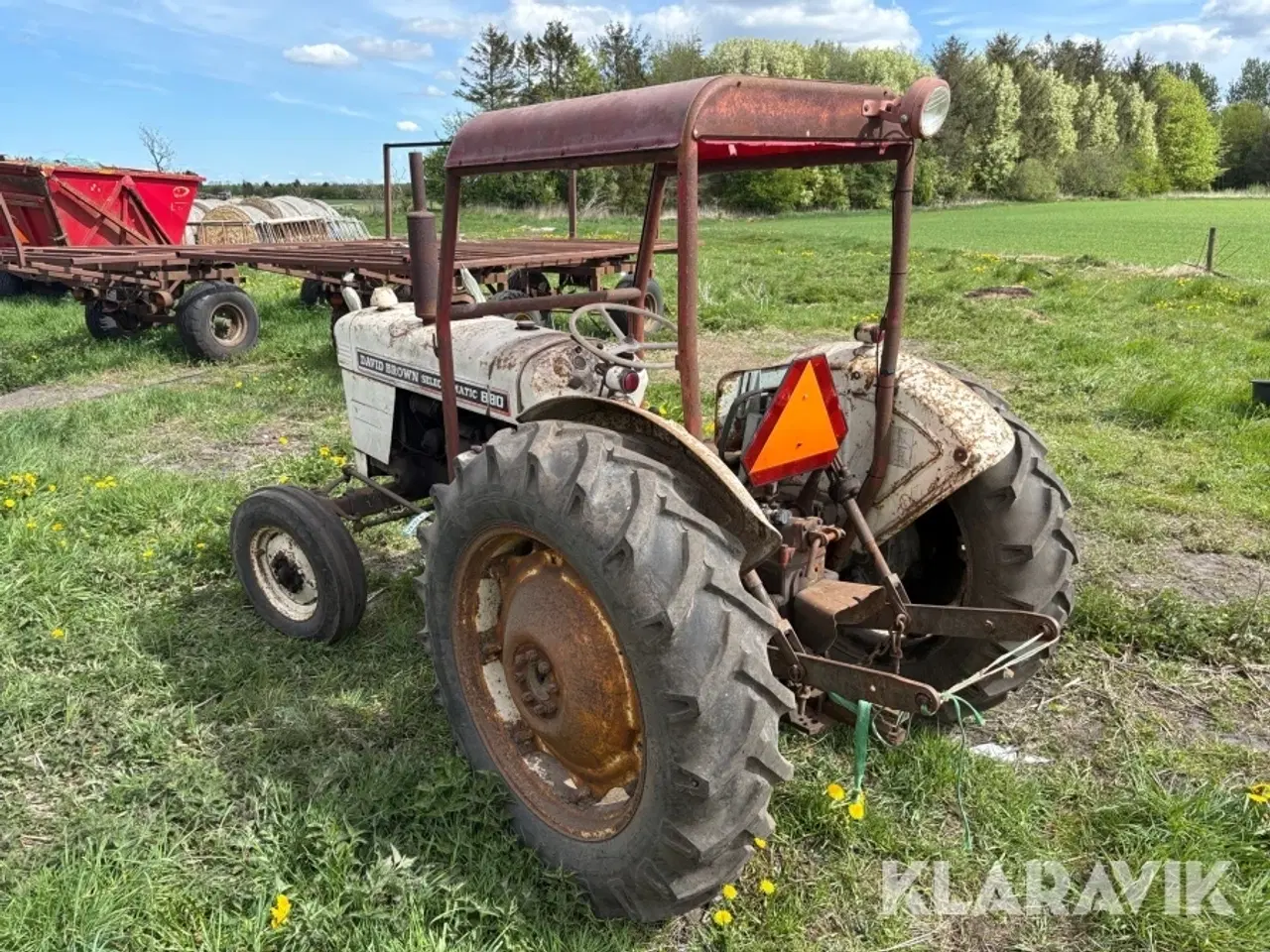 Billede 3 - Veterantraktor David Brown Selectamatic 880