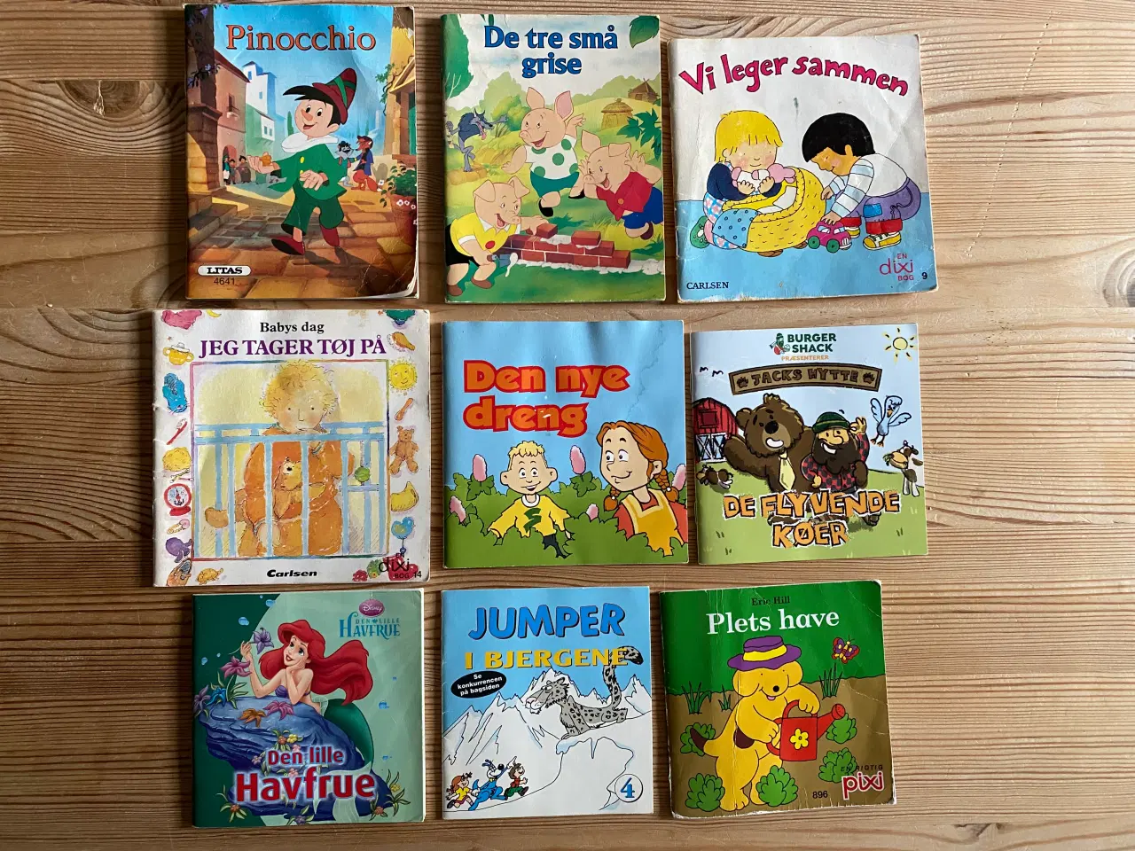 Billede 5 - 8 x 9 børnebøger, Lilleput, Disney m.fl.